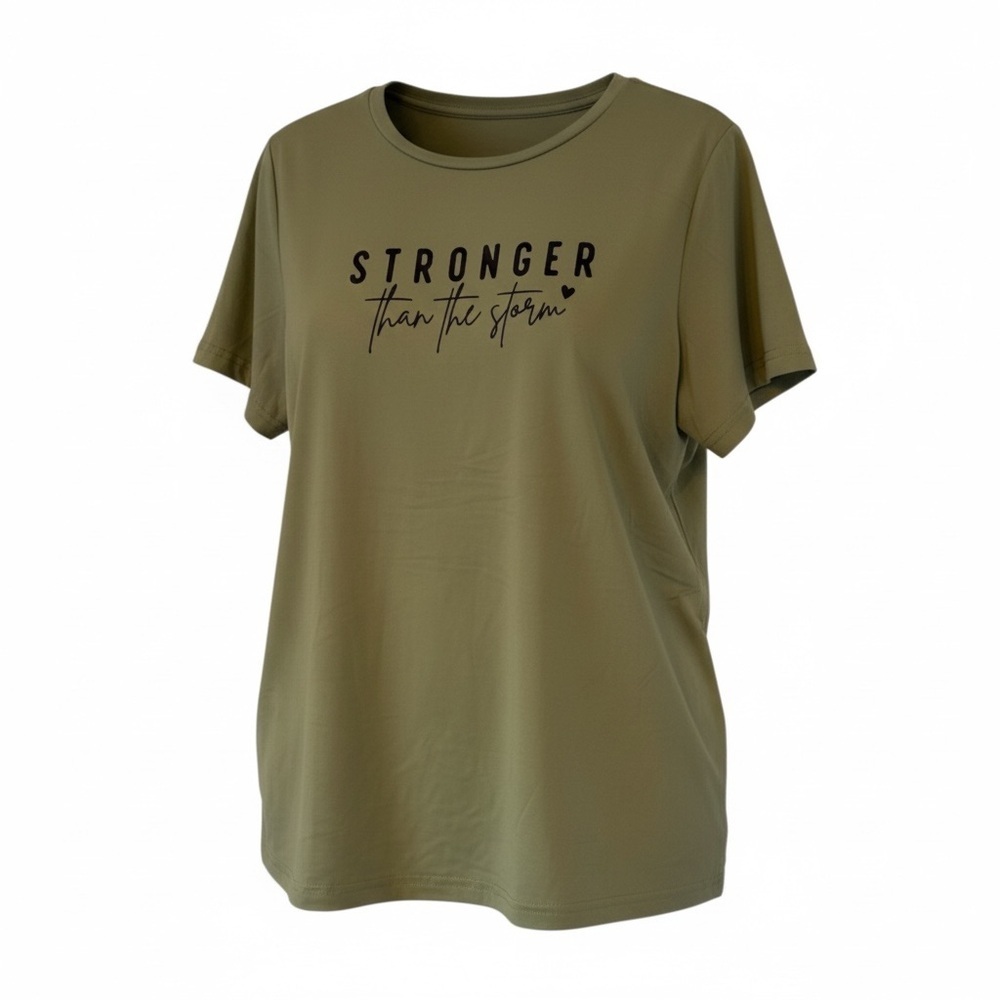 Unlisted Stronger than the storm” Tee – XXL (US 14 / EU 46)